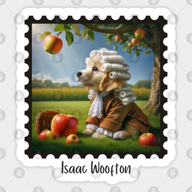 Isaac Woofton II Sticker by EarthisticWear